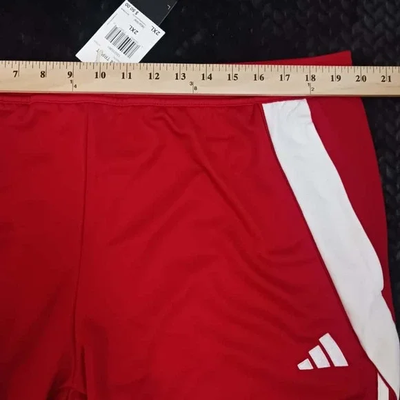Adidas Tiro 24 Men's Soccer Track Jogger Pants IV7264 Red White NEW Size 2XL - Picture 6 of 9